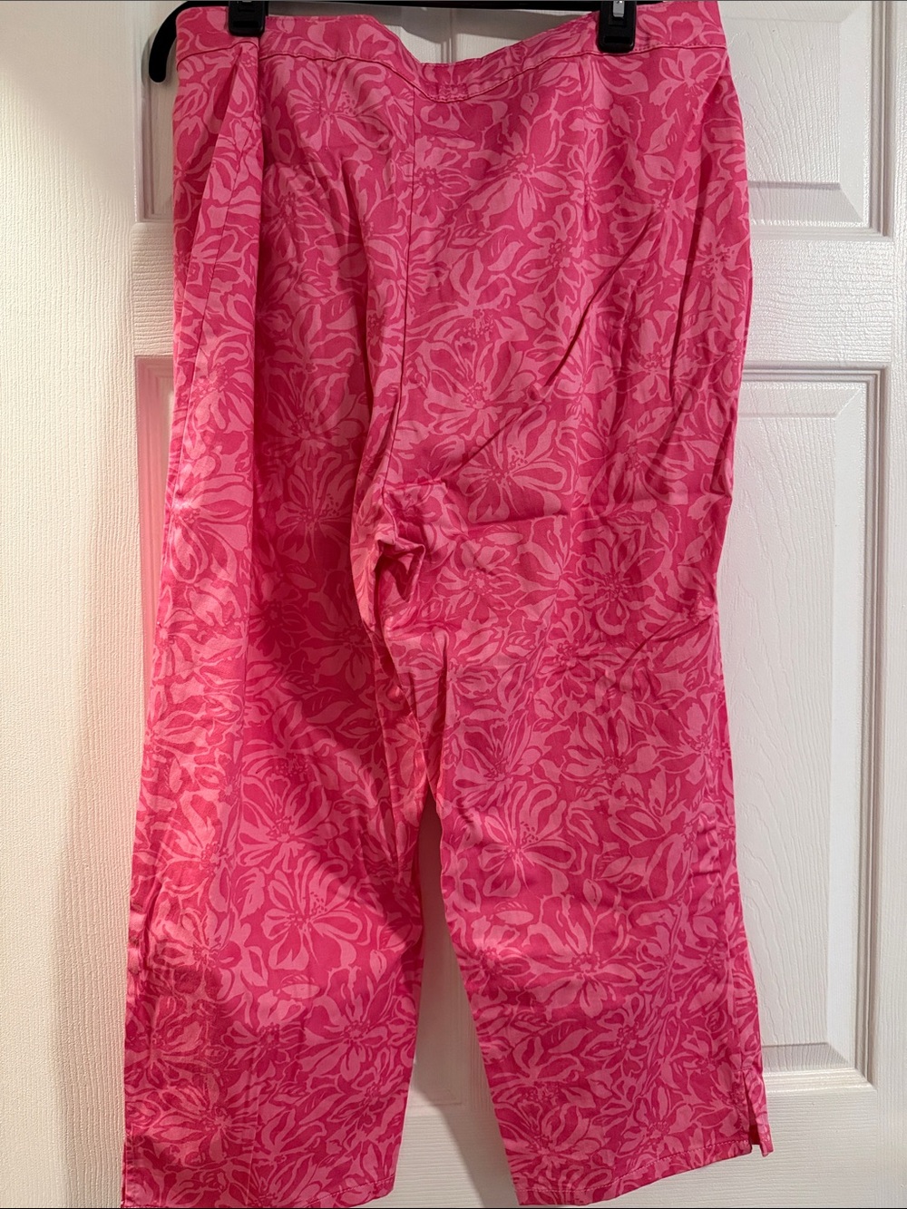 Worthington Pink Patterned Wide-Leg Pants plus size 18w vacation / report wear - Picture 8 of 8